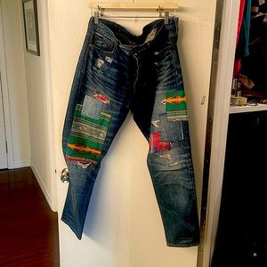 Ralph Lauren, Avery, boyfriend, Jean print style size 30